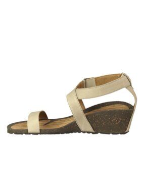 Teva Cabrillo Strap Wedge Sandal Women's 7 Brown Tan 1007732 Outdoor Athleisure